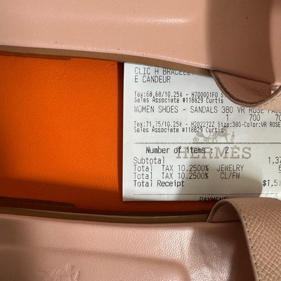 Hermes Oran Sandals - Picture 2 of 5